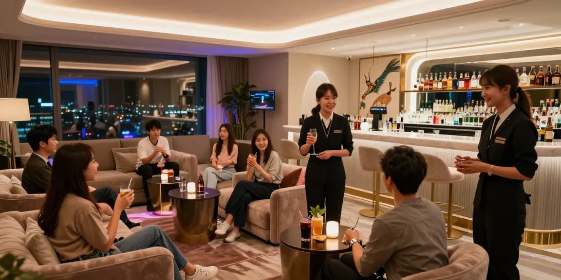 강남구구단의 고급스러운 룸살롱 분위기와 고객 맞춤형 서비스
