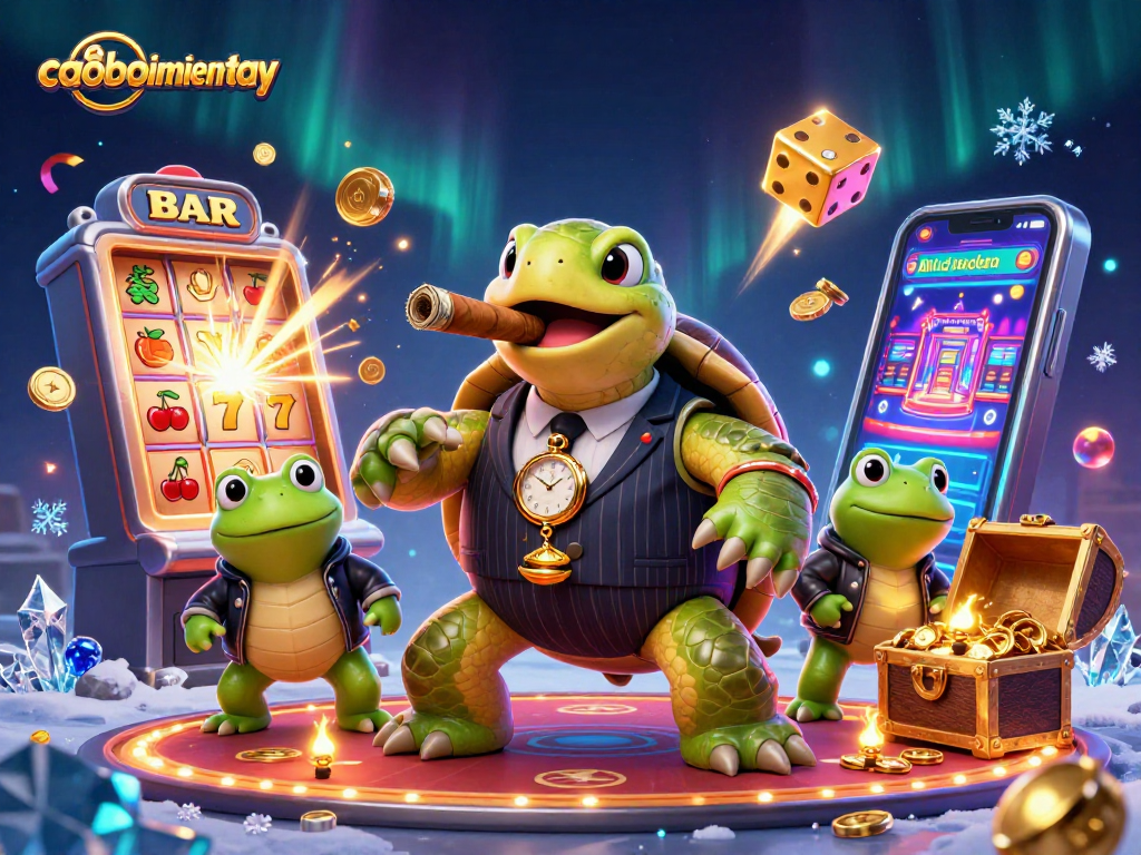 Engage in thrilling casino gameplay with caoboimientay's lively characters and vivid design.