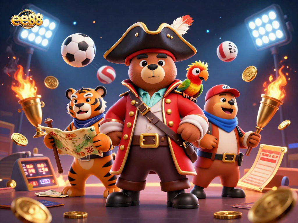 Experience the thrill of winning with ee88's vibrant casino adventure featuring sports elements.