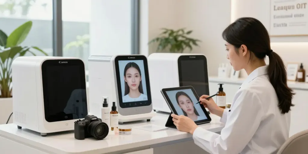 Exploring alternatives to QOVES in a modern beauty analysis clinic.