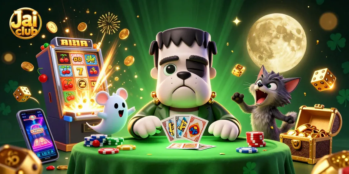Engage with Jai club's thrilling atmosphere featuring a unique character lineup of fun creatures in detailed 3D action.