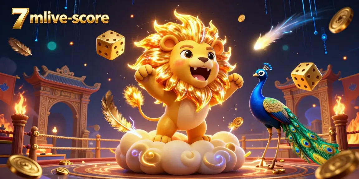 Experience thrilling moments with a vibrant 3D scene featuring the 7mlive-score casino adventure.