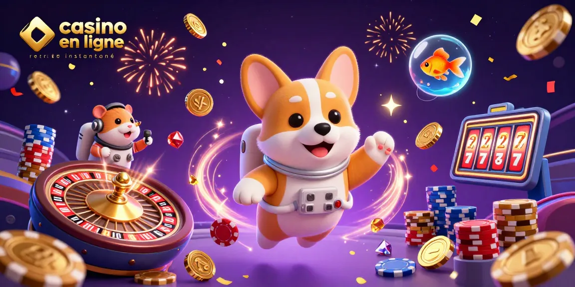 Profitez d'une expérience ludique avec un casino en ligne à retrait instantané dans un casino spatial dynamique.