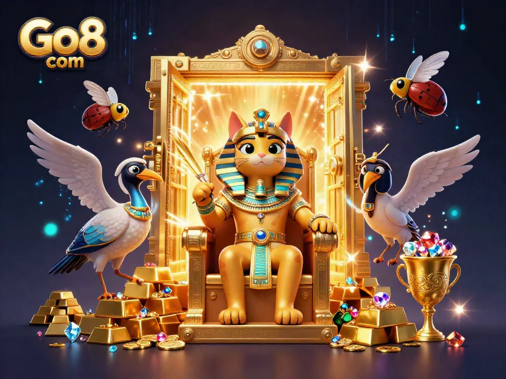 Experience the excitement of Go8 com with casino treasures and engaging characters