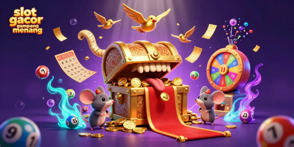 Menangkan peluang besar di slot gacor gampang menang dengan ilustrasi kasino yang memikat.