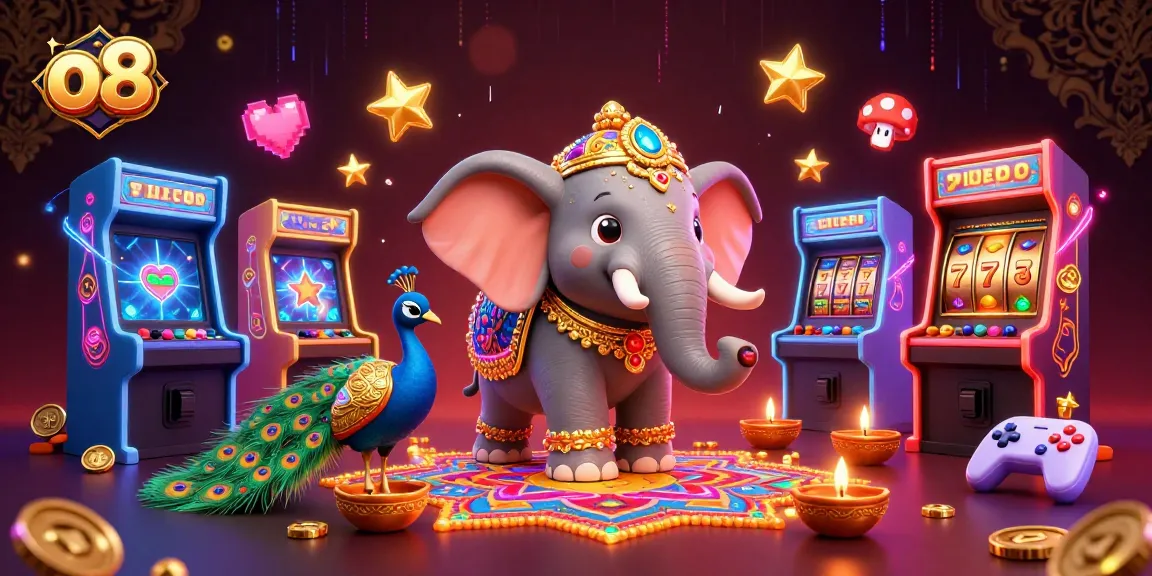 Experience the vibrant world of online gaming with o8 as colorful elements enhance the thrill of casino life.