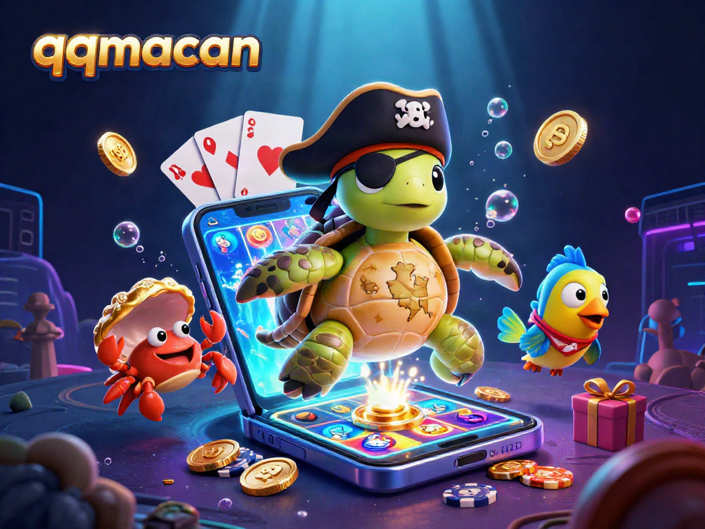 Engage with qqmacan to discover vibrant slot games and sunken treasures in an underwater casino adventure.