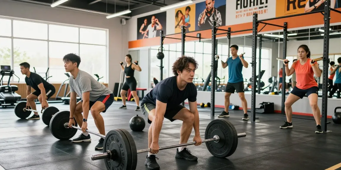 pharmaqo shop athletes training together in a vibrant gym setting