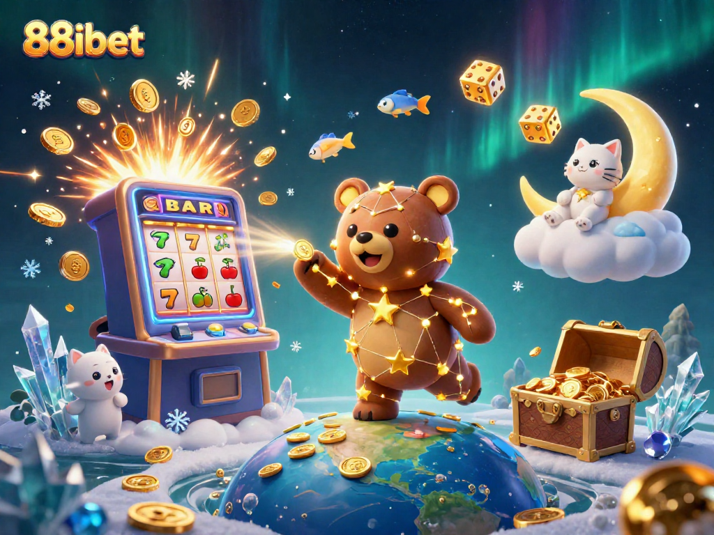 Experience thrilling wins with 88ibet's captivating casino games, showcasing dazzling graphics and jackpot potential.