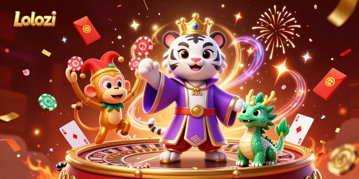 Lolozi enhances your poker experience with vibrant characters and lively casino elements in 3D.