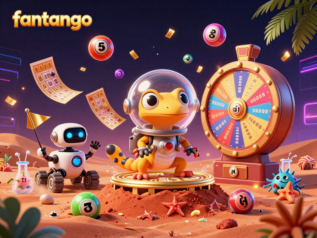 Experience the thrills of fantango with vibrant games and dynamic characters in a cosmic casino
