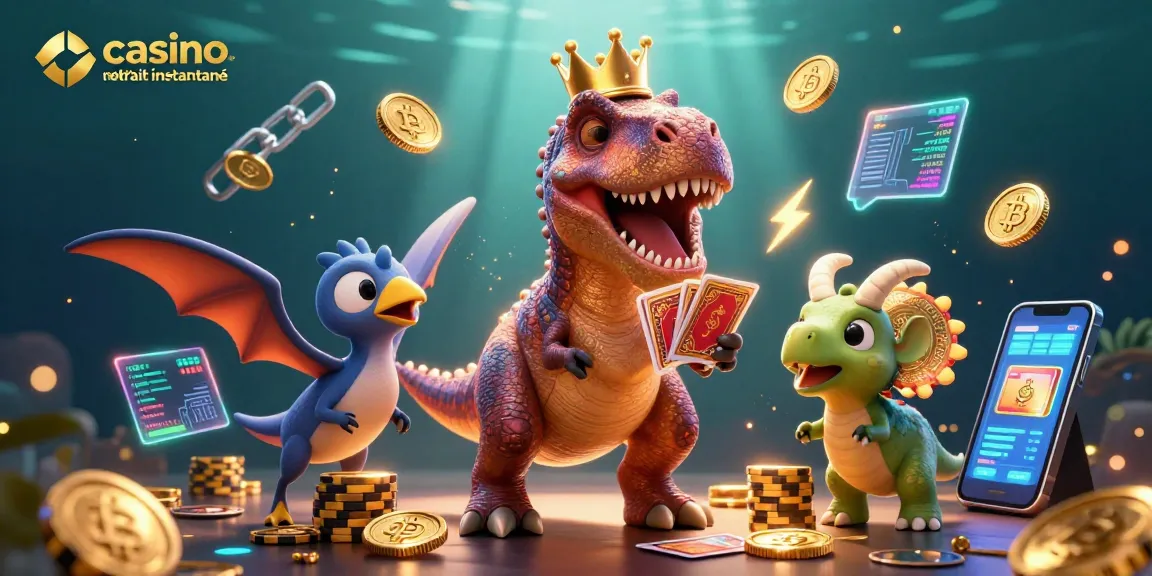 Profitez du casino en ligne retrait instantané avec une illustration 3D captivante et amusante.