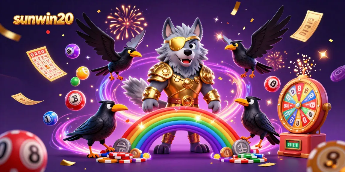 Win big with sunwin20 as Odin and ravens celebrate a carnival of casino excitement!