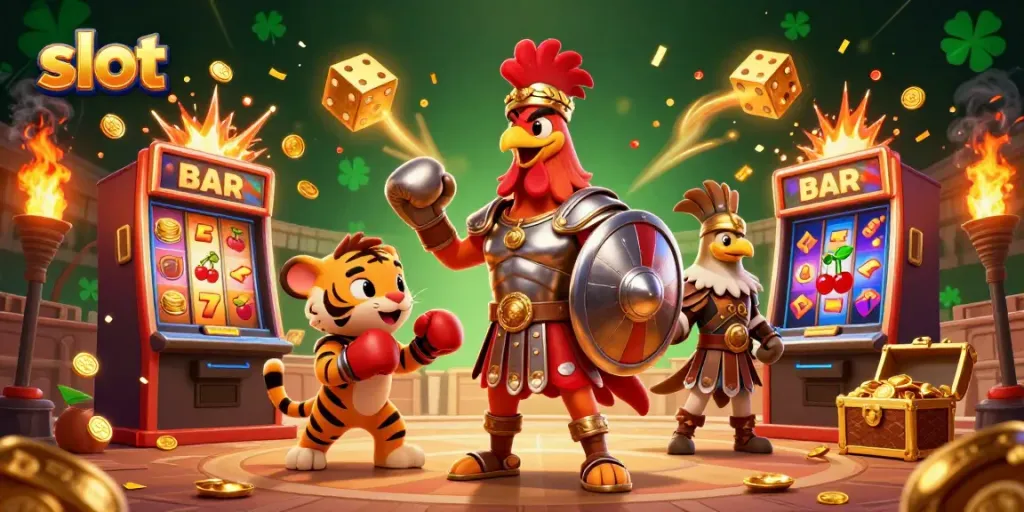 Slot mesin menghadirkan pengalaman gameplay yang mendebarkan dengan simbol dan jackpot yang menyenangkan.
