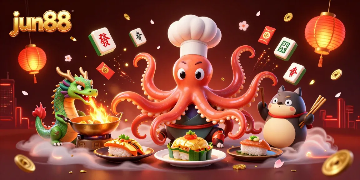Engage in thrilling casino games at jun88 with enchanting characters and vibrant elements.