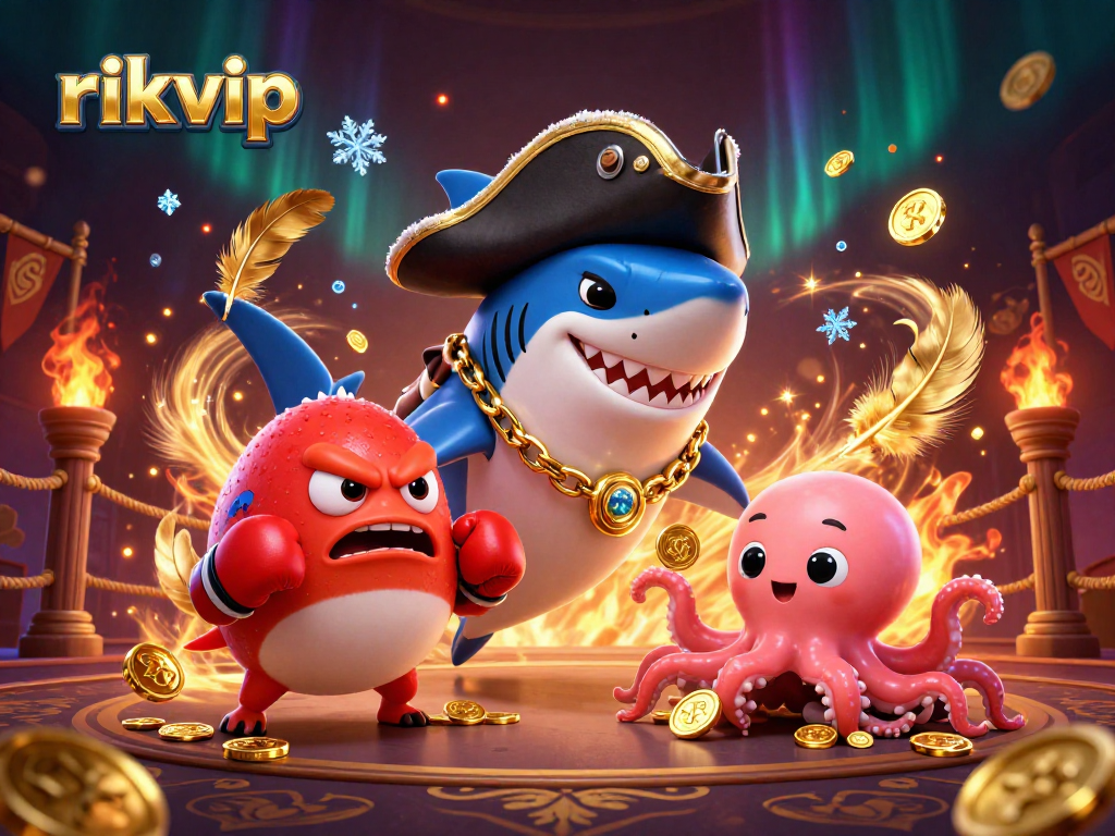 Engage with the thrilling rikvip gaming experience featuring vibrant casino elements and adventure.