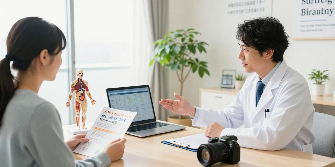 ブラビオンSの口コミ！何センチ大きくなる？効果なしかガチ検証を話し合う医療専門家と患者の健康相談シーン