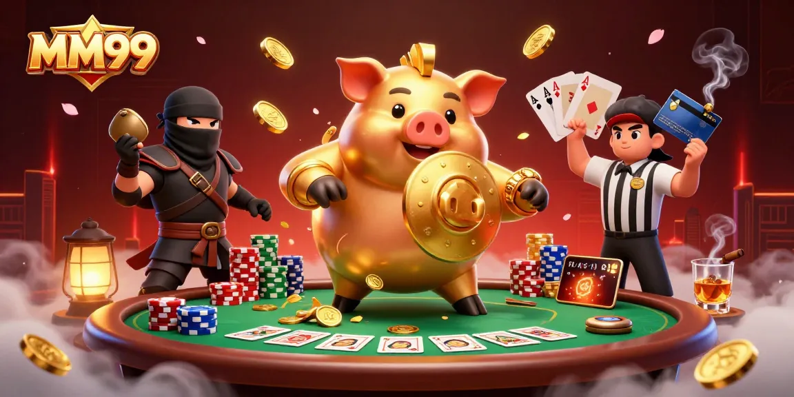 MM99 delivers thrilling casino action featuring vibrant characters and dynamic gameplay elements.