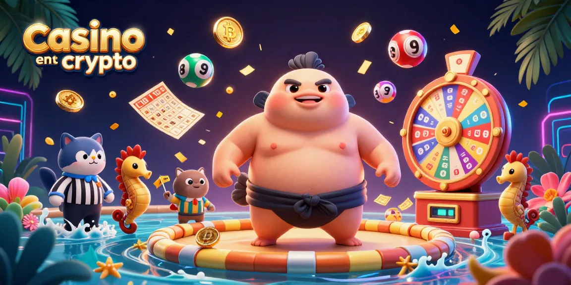 Jouez au casino en ligne crypto avec une atmosphère dynamique d'animations festives et de joyaux cachés.