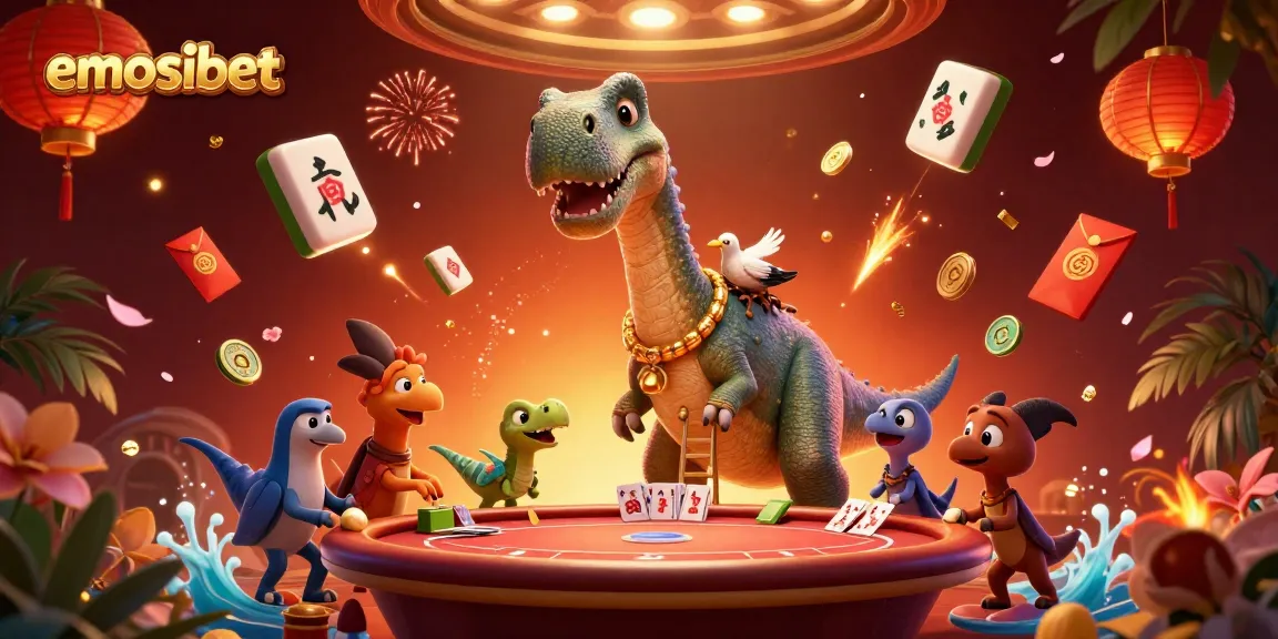 Experience thrilling gameplay at emosibet with vibrant casino action and fun characters.